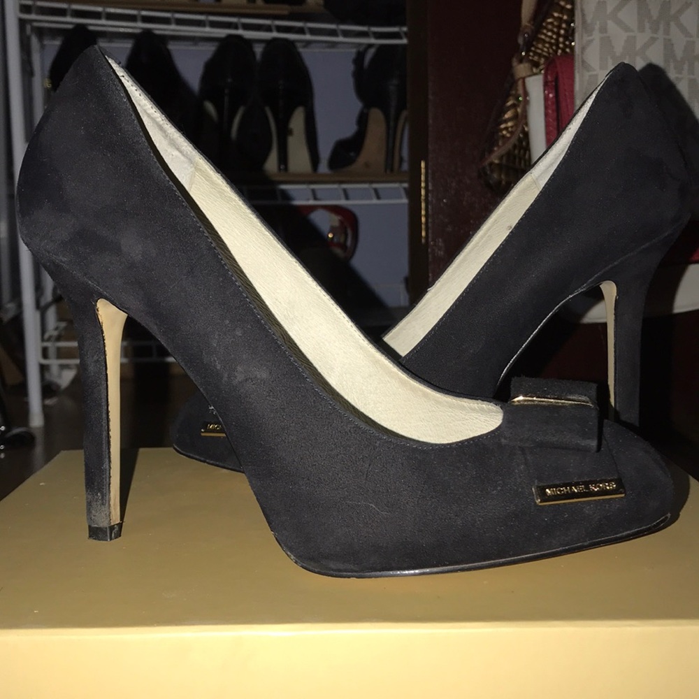 NEW suede Michael Kors High Heels
